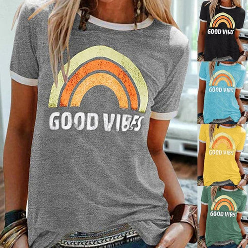 good vibes graphic t'shirt